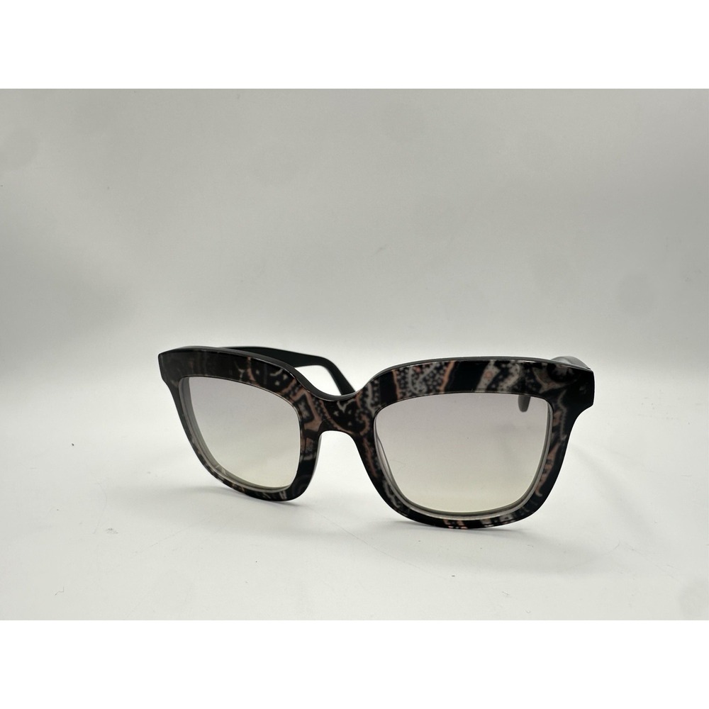 ETRO ET651S Sunglasses Black Print 050 Designer Eyewear 50-22-140